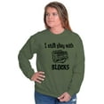 thumbnail image 3 of Play With Blocks Car Engine Mechanic Unisex Plus Fleece Graphic Sweatshirt Brisco Brands 5X, 3 of 5