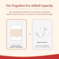 thumbnail image 2 of Tranquility AIR-Plus Extra-Strength Breathable Underpads, 30"x36", 34oz Absorbency, 100% Breathable, Supports Repositioning up to 450lbs, Latex-Free, 10ct Bag, 2 of 11