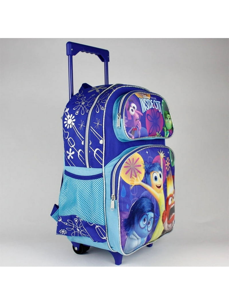 Disney Pixar's Inside Out Kids Full Size Rolling Backpack with