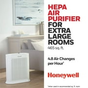 Honeywell Air Purifier, HPA304, 2250 sq ft, HEPA Filter, Allergen, Smoke, Pollen, Dust Reducer