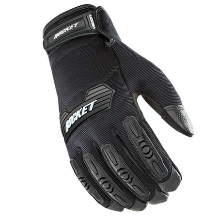Joe Rocket Velocity 2.0 Mens Textile Motorcycle Gloves Black