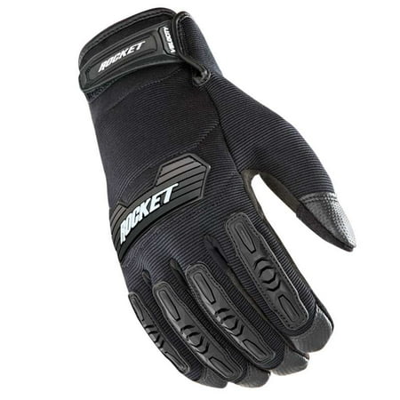 Velocity Gloves - Joe Rocket Velocity 2.0 Mens Textile Motorcycle Gloves Black