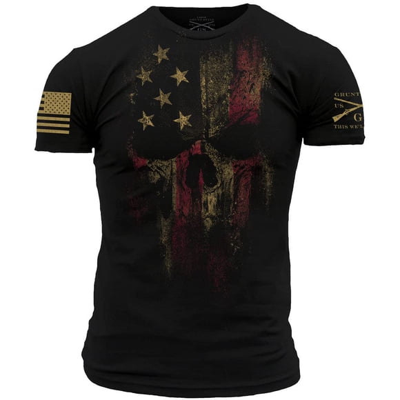 Camiseta Grunt Style American Reaper 2.0 para Hombres - Negra