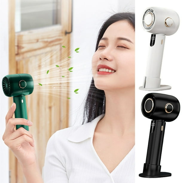 harmtty 1 Set Handheld Fan Turbo Wind Accumulation Airflow