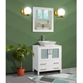 thumbnail image 3 of Vanity Art 30" Single Sink Bathroom Vanity Set with Engineered Marble Top and Free Mirror, 3 of 5