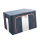 thumbnail image 1 of Bolsa de almacenamiento de ropa plegable, organizador, ventana transparente, caja de almacenamiento impermeable Armada, 1 of 9