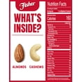 thumbnail image 2 of Fisher Oven Roasted Never IEF31 Fried Almond & Cashew Blend, 24 Ounces (Pack of 1), Healthy Snacks for Adults, No Added Oil, Artificial Ingredients or Preservatives, Trail Mix, Gluten Free, 2 of 3