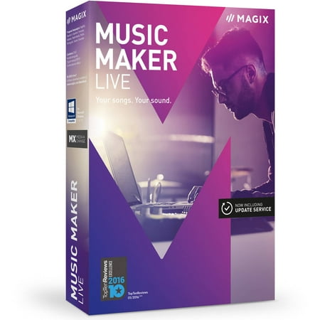 Magix Software ANR006109ESD Magix Music Maker Live ESD (Digital (Best Music Maker App For Pc)