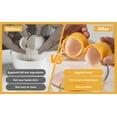thumbnail image 6 of Yhuaoa Egg Shell Opener, 3 Pack Egg Cracker Tool for Raw Eggs, Hard Boiled Egg Peeler Egg Cracking Tool Handheld Egg Slicer Kitchen Gadgets for Eggs Handheld Egg Slicer, 6 of 8