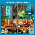 thumbnail image 4 of Juego de ladrillos de construcción Lumibricks Waterfall-Cabin con 2539 piezas, 4 of 7