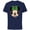 Navy, variant on Disney Minnie Mouse Happy Christmas Holiday Headband - Short Sleeve Cotton T-Shirt for Adults - Customized-Black