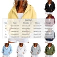 thumbnail image 3 of NominalSnug Womens Hoodies Half Zip up Casual Fleece Lined Top Long Sleeve Hooded Sweatshirts Fall Clothes 2026, 3 of 6