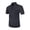 02 Dark Gray, variant on Weiqiqre T Shirts for Man Short Sleeve Breathable Textured Knit Shirt Casual Button Down Golf Shirts