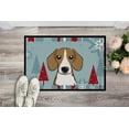 thumbnail image 2 of Caroline's Treasures BB1735JMAT Winter Holiday Beagle Door Mat, Indoor Rug or Outdoor Welcome Mat 24x36 Doormat , 24H X, 2 of 4