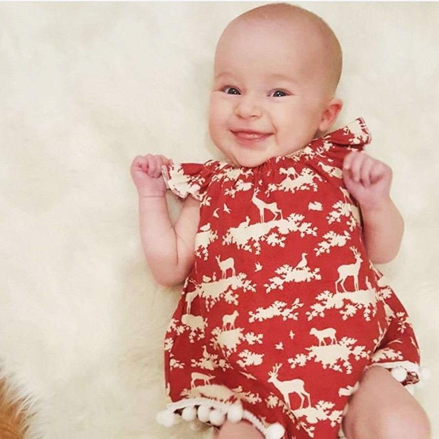 baby reindeer jumpsuit