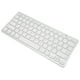 thumbnail image 5 of Teclado inalámbrico blanco portátil ultradelgado: mini 78 teclas para Android, iOS, Windows y OS X, 5 of 10