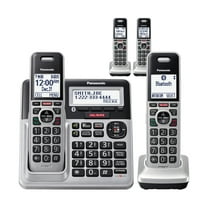 Restored Panasonic KX-TG994SK DECT 6.0 Bluetooth 4-Handset Cordless Phone Bundle (Refurbished)