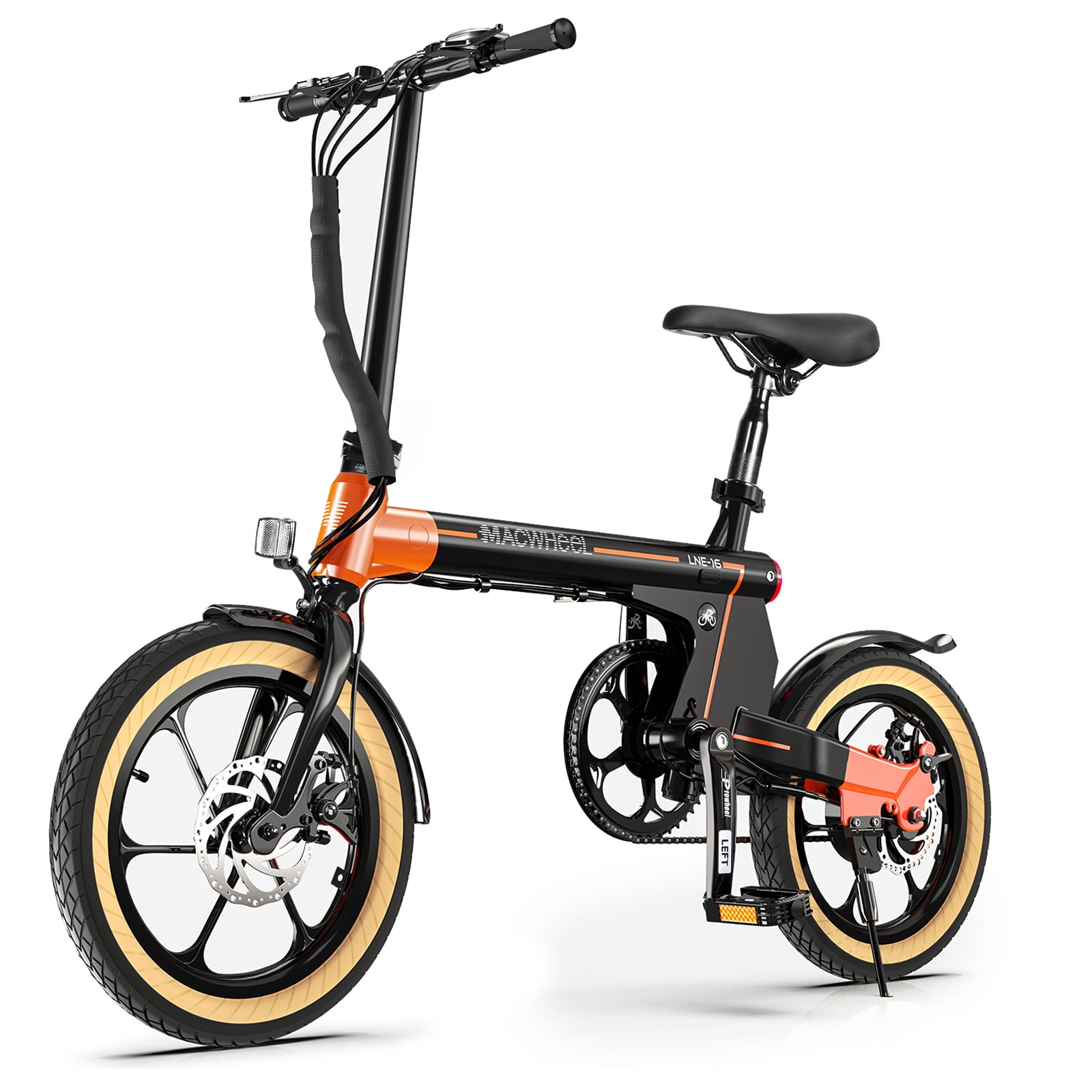 SESSLIFE 250W Electric Bicycle, Hyper Electric Bike with Fat Tire, 7