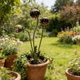 thumbnail image 5 of Whimsical Metal Carnivorous Plant Garden Stake,Venus Flytrap Ground Stake,Weatherproof Lawn Ornament,Ideal for Halloween,Patio,Yard,Spooky,Outdoor Decor, 5 of 6