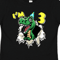 thumbnail image 4 of Inktastic I'm 3 Dinosaur Boys or Girls Toddler T-Shirt, 4 of 5