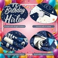 thumbnail image 4 of Pink Lettering Banner Gold Fireworks Birthday Display Colorful Balloons Star Decorations Party Backdrop for Birthday Party Kids Celebration Photo Shoot, 4 of 9