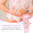 thumbnail image 4 of 1Pack Kids Watch Pink Round Shape for Boys and Girls with Teaching Time Reading Function, 4 of 8
