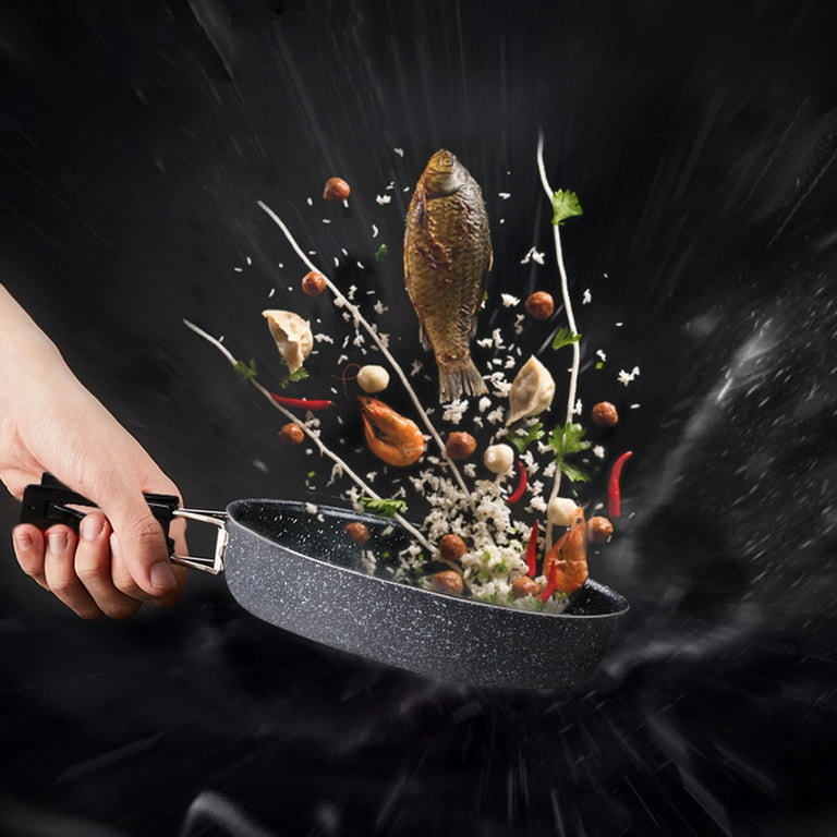 Stainless Steel Folding Omelet Pan