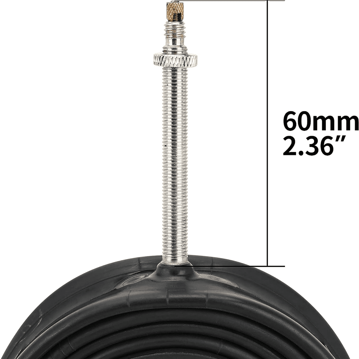 2PCS Tubes vélo pour 26 Inch x 1.75/1.95/2.10/2.125 pneu vélo