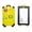A007- 0.7mm, variant on Travel Tags for Luggage, Silicone Luggage Tags, Cute Luggage Tag, Suitcase Identifier, Soft Rubber Pink 4.5X2.5 in Design with Hot Air Balloon Icon, Train Icon, Car Icon, Airplane