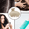 thumbnail image 4 of Masajeador del cuero cabelludo, cepillo de champú, cepillo para el cabello, depurador de cabeza de silicona, rascador de cabeza, herramienta de lavado, 4 of 5