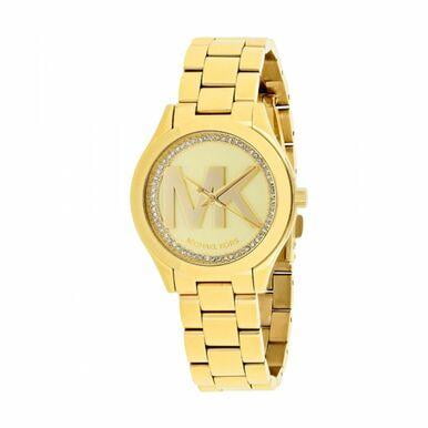 Mini Slim Runway Gold-Tone Watch 