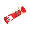thumbnail image 2 of Inteprter Funda de encaje para botella de vino de Navidad, funda protectora de Papá Noel, cerveza de Navidad, botella de vino, ropa de lana, bolsa para Kits de decoración para fiestas Papá Noel Inteprter HA068786-01, 2 of 6