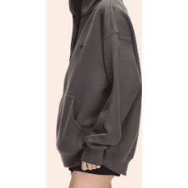 Soft, skin-friendly silhouetteSlouchy pullover hooded sweatshirtHoodie