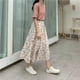 thumbnail image 4 of 2023 Verano Nuevo Floral Fairy Women's Ultra-Fairy Forest System Fairy Air Pequeño Fresco Adelgazante Elegante Vestido Largo Mujer, 4 of 5