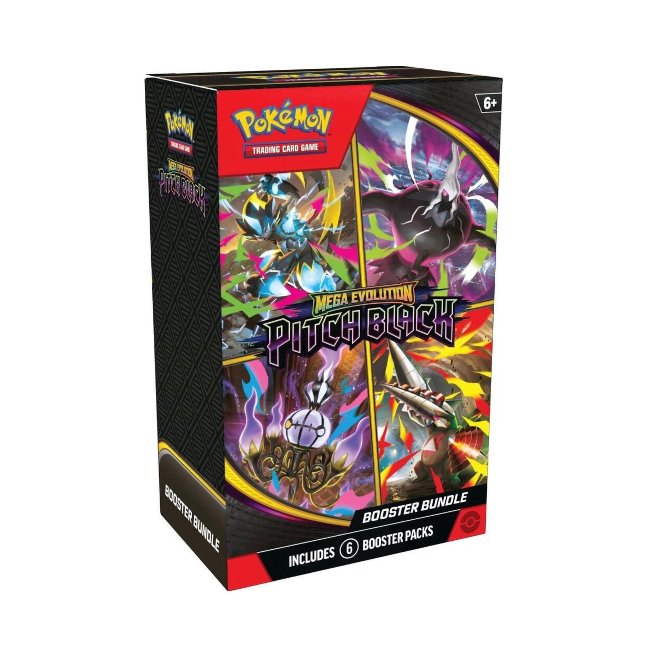 Pokemon, Booster Bundle, Mega Evolution—Ascended Heroes, 6 Packs