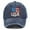 Navy, variant on YHAJDS Women Men Baseball Hat USA Flag Print Adjustable Sun Cap Summer Outdoor