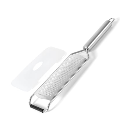 JZROCKER Food Grater with Tube Handle Stainless Steel Cheese Grater Gingers Garlic Shredders Chocolate Planer Kitchen Tool