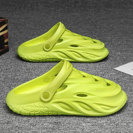 

Beach Sandals For Women & Men Clogs For Women & Men Shoes Slip On Rubber Sandals Women & Men Dressy Summer Flat Beach Clogs For Women & Men Shoes Slip On Quckly Dry Water Shoes For Women Men