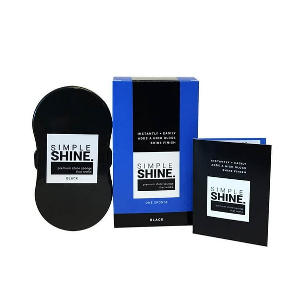 instant shine sponge for shoes