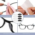 thumbnail image 4 of Abaima 28 Pairs Black Eyeglass Nose Pad for Glass and Retainer, Clear Soft Elastic Antislip Silicone Glasses Cushions, Temple Tip Holder, Non Slip Eyeglass Ear Hook Grips, 4 of 7
