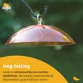 thumbnail image 3 of Birds Choice 10" Protective Dome Cover for Hanging Bird Feeders, 3 of 7