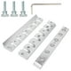 thumbnail image 1 of 12,1 mm 6 agujeros de doble uso aleación de aluminio DIY molde de lápiz labial fabricante de bálsamo labial cosmético (plata espacial), 1 of 5
