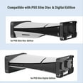 thumbnail image 3 of Gaming Mount Brackets Kit Game Accessories for PS5 Slim Disc & Digital Edition, Standing Mounts Holder for PS VR2 Controller, 3 of 8