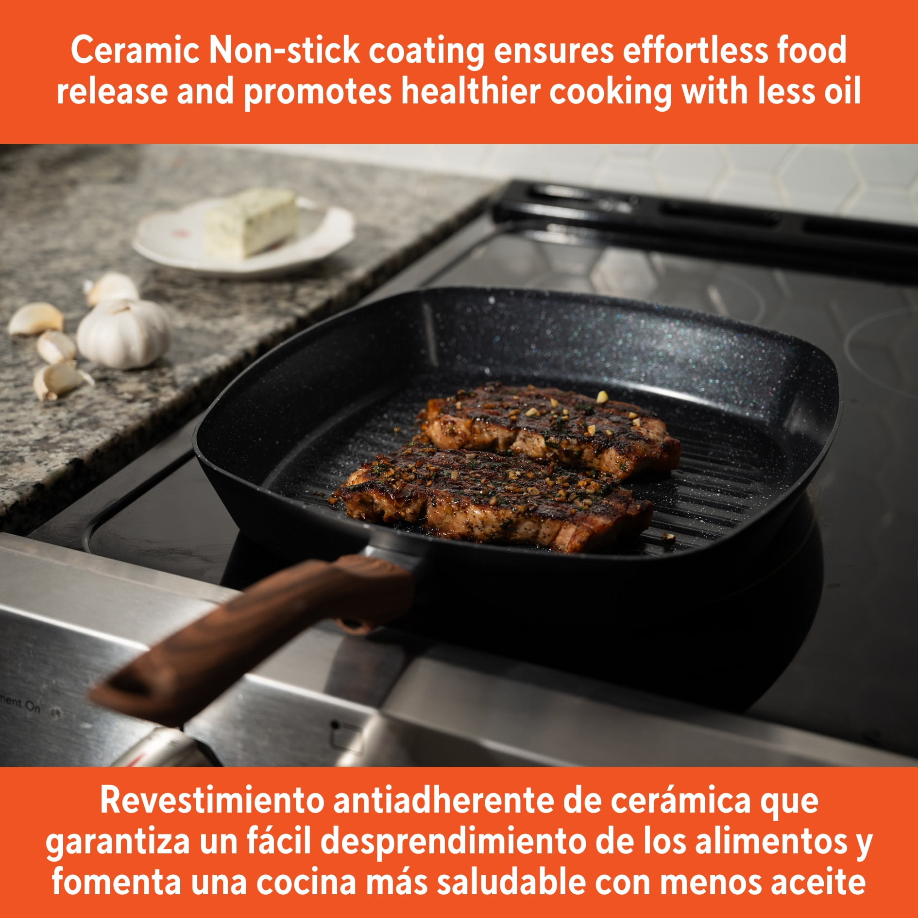 IMUSA 11" Ceramic Square Grill