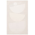 thumbnail image 2 of Safavieh Ebony Coco Geometric Area Rug, Beige/Ivory, 5' x 8', 2 of 10