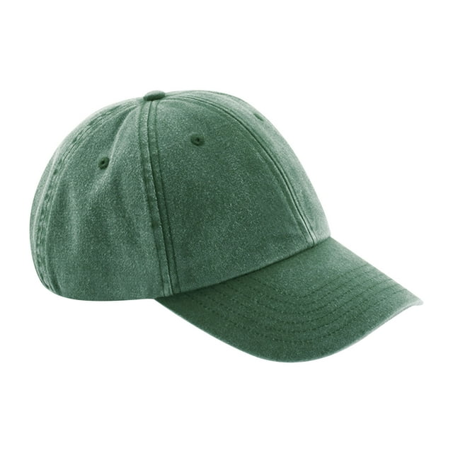 Beechfield Casquette Style Denim Vintage Profil Bas