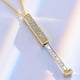 thumbnail image 2 of I Love You -Hidden Message Necklace, Hidden Secret Message Slider Necklace, 2 of 4