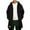 Black Jacket for Men, variant on Men's Hooded Longline Coat with Pockets Casual Fashion Windproof Jacket for Daily Wear & Outdoor Activities Dark Gray M