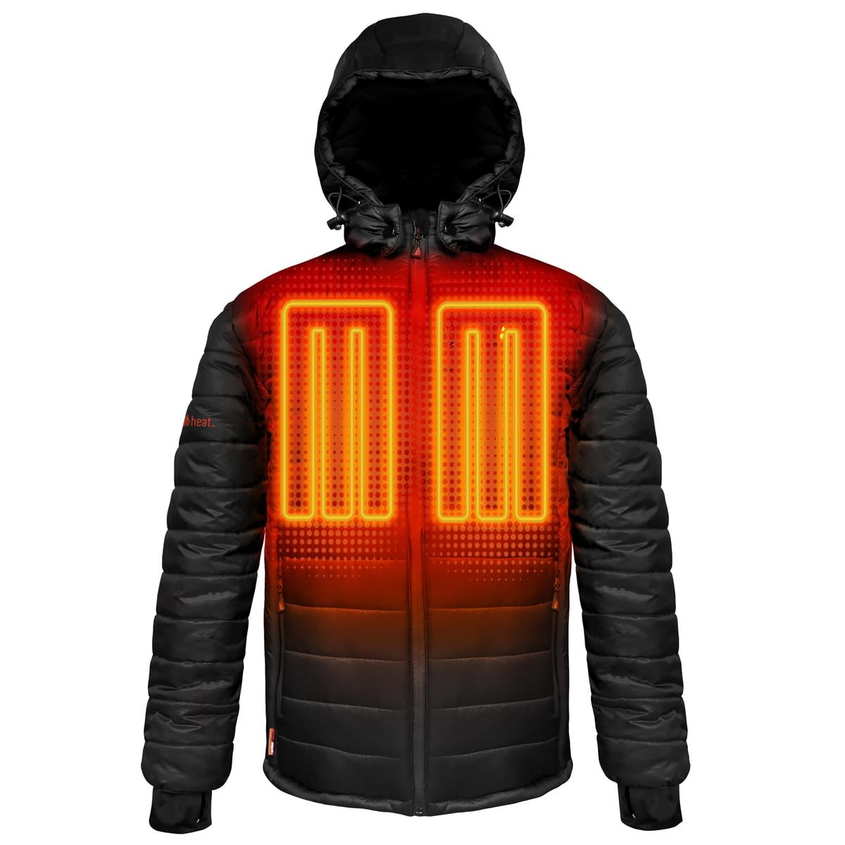 ActionHeat ActionHeat Men's 5V Battery Heated Puffer Jacket W/ Hood