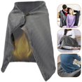 thumbnail image 3 of Electric Blanket Shawl with Button Timer 3 Adjustable Modes Heated Shawl Wrap Soft Cozy Wearable Heated Blanket Machine Washable Heating Blanket Shawl Electric Wrap Throw for Home Office, 3 of 11